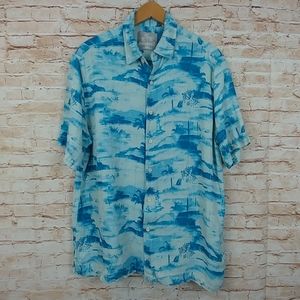 Margaritaville Hawaiian Blue w/print XL